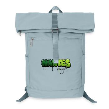 Nantes Graffiti Art Design - Sac à dos ordinateur - bleu glacier - Devant