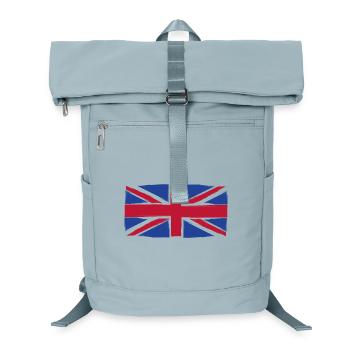 Art du drapeau Grunge Union Jack - Sac à dos ordinateur - bleu glacier - Devant