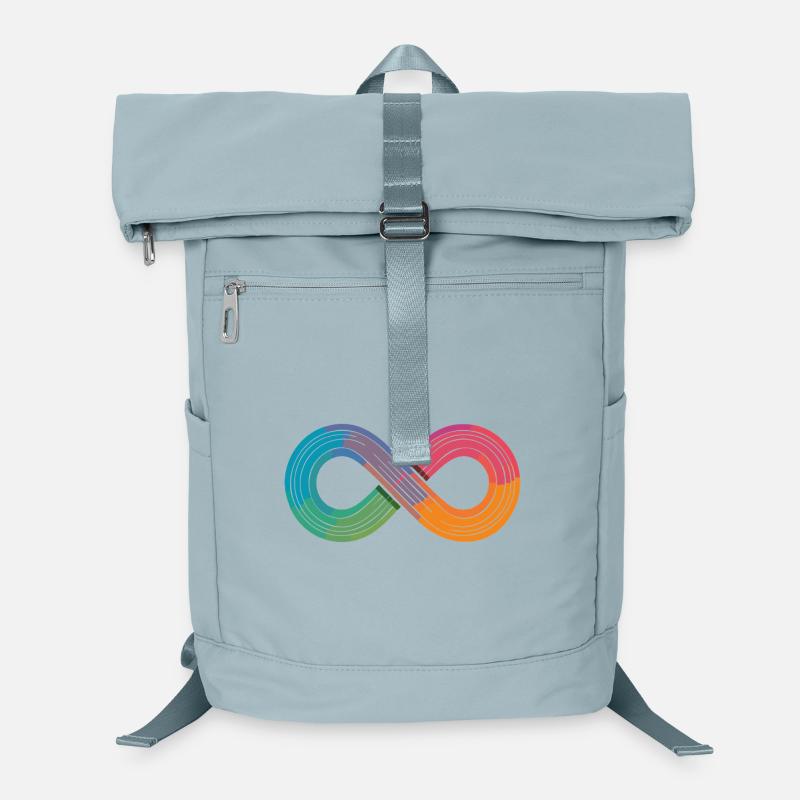 Infinite rainbow or just flow? Laptop Backpack