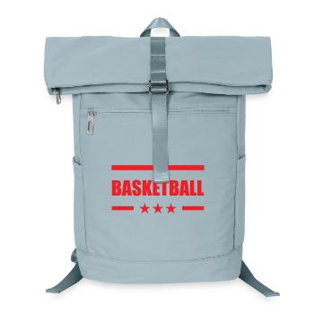 Basketball / Basketball / Basktet-Ball / Sports - Laptop Backpack - ice blue - Front