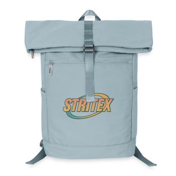 Stritex Retro Orbit Logo - Laptop-Rucksack  - Eisblau - Vorne
