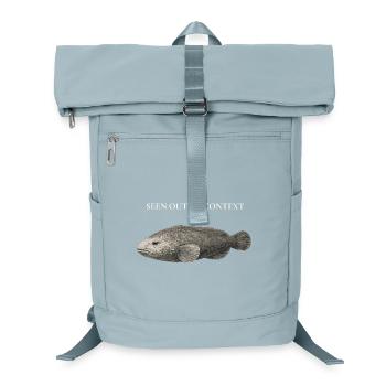 Blobfish Seen Out Of Context – Deep Sea Fish - Laptop Backpack - ice blue - Front