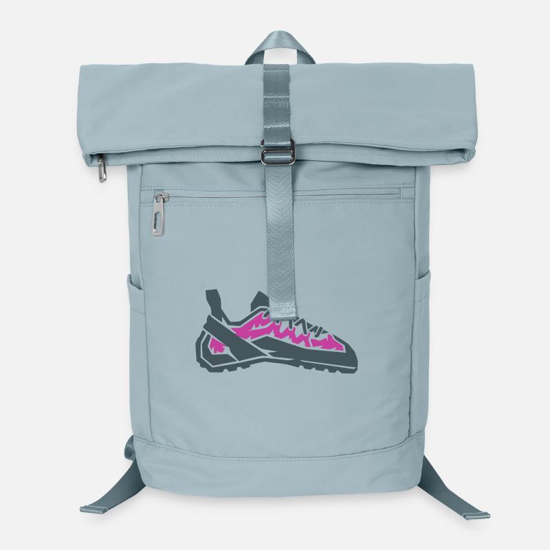 Vector de bloc avec chaussures d’escalade Sac à dos ordinateur