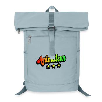 Animateur Regenbogen Design - Laptop-Rucksack  - Eisblau - Vorne