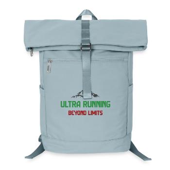Ultra Running - Jenseits der Grenzen - Laptop-Rucksack  - Eisblau - Vorne
