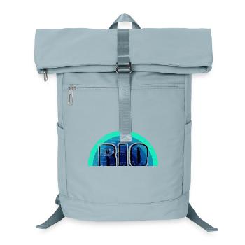 Vintage Sunset RIO inverted - Laptop Backpack - ice blue - Front