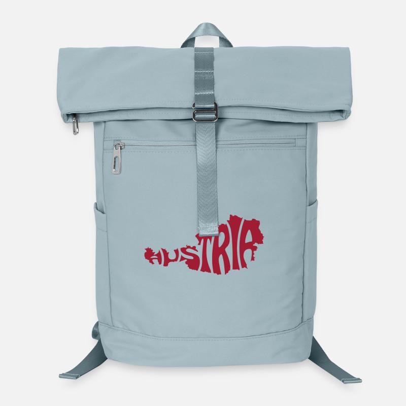 Austria Map Artistic Typography Design Laptop Backpack