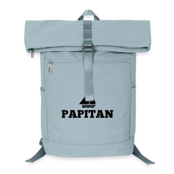 Papitän Fête des pères Meilleur papa Anchor - Sac à dos ordinateur - bleu glacier - Devant