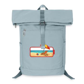 Summer Beach Umbrella Chair - Laptop Backpack - ice blue - Front