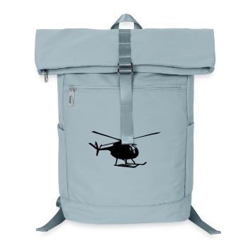 Helicopter - Laptop Backpack - ice blue - Front
