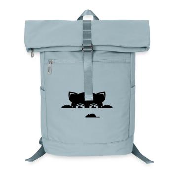 katze - Laptop-Rucksack  - Eisblau - Vorne