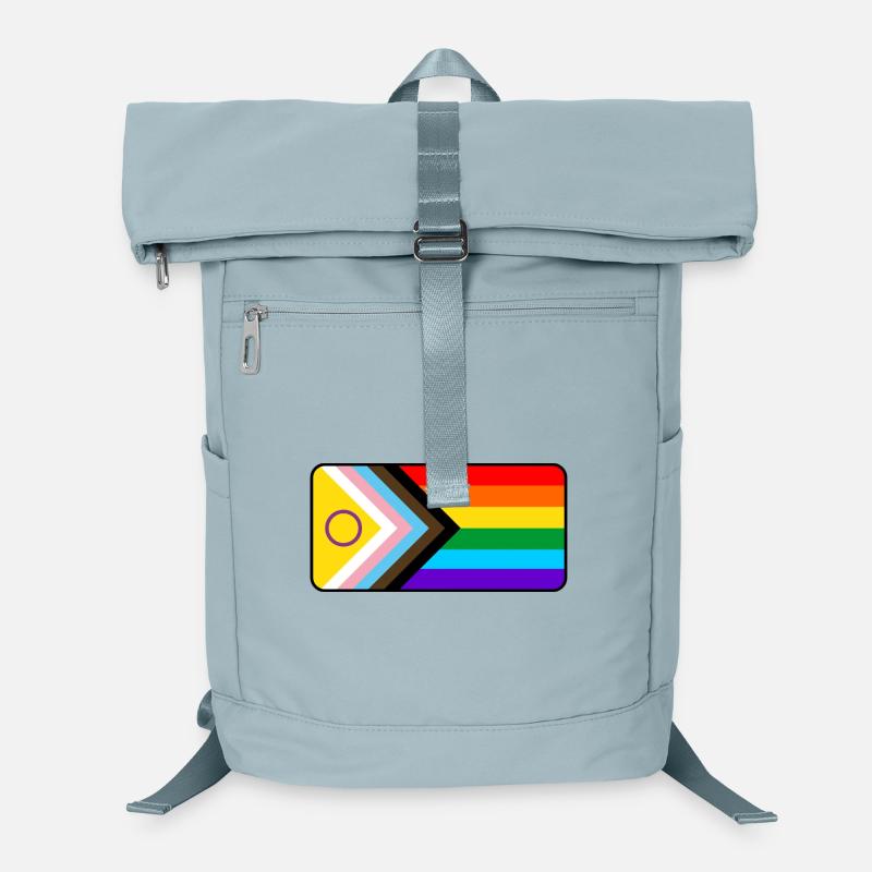 Fortschritts-Flag Laptop-Rucksack 