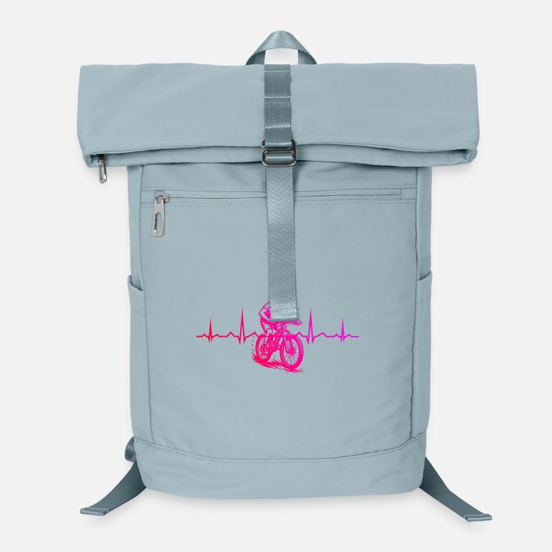 Statement for all mountain bikers Laptop Backpack
