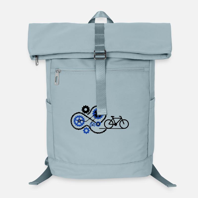 Mécanique ingénieuse des engrenages de vélo Sac à dos ordinateur