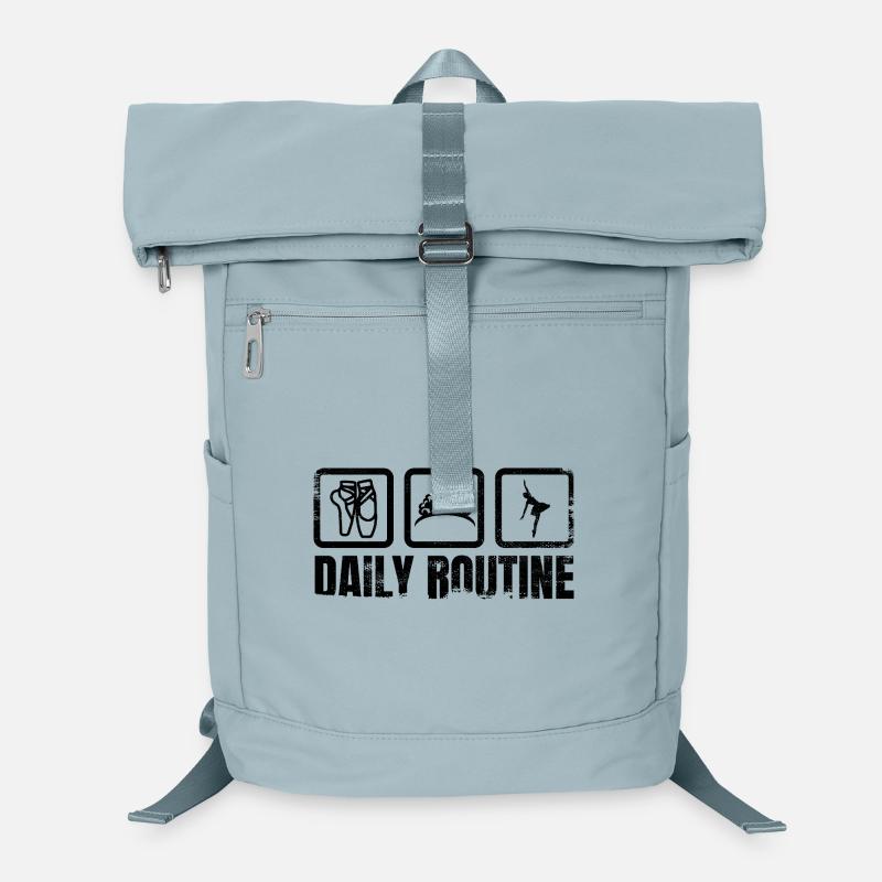 Routine quotidienne du danseur de ballet Sac à dos ordinateur
