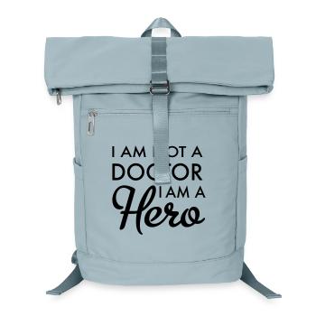 Arzt - Laptop-Rucksack  - Eisblau - Vorne