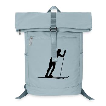 ski cross-country - Laptop Backpack - ice blue - Front