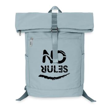 No Rules sign - Laptop Backpack - ice blue - Front