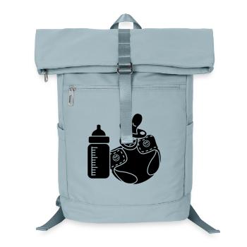 Babybedarf - Laptop-Rucksack  - Eisblau - Vorne