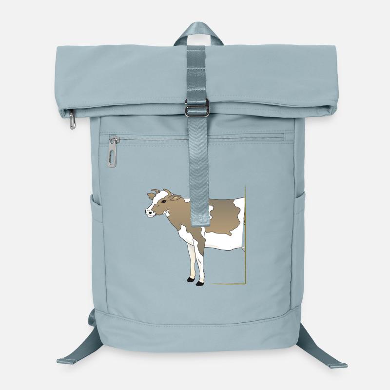 Vache - Demi-vache dans le cadre Sac à dos ordinateur