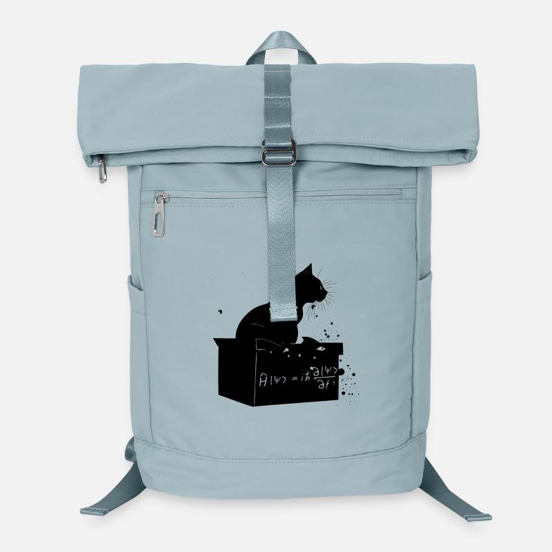 Die Katze lebt Laptop-Rucksack 