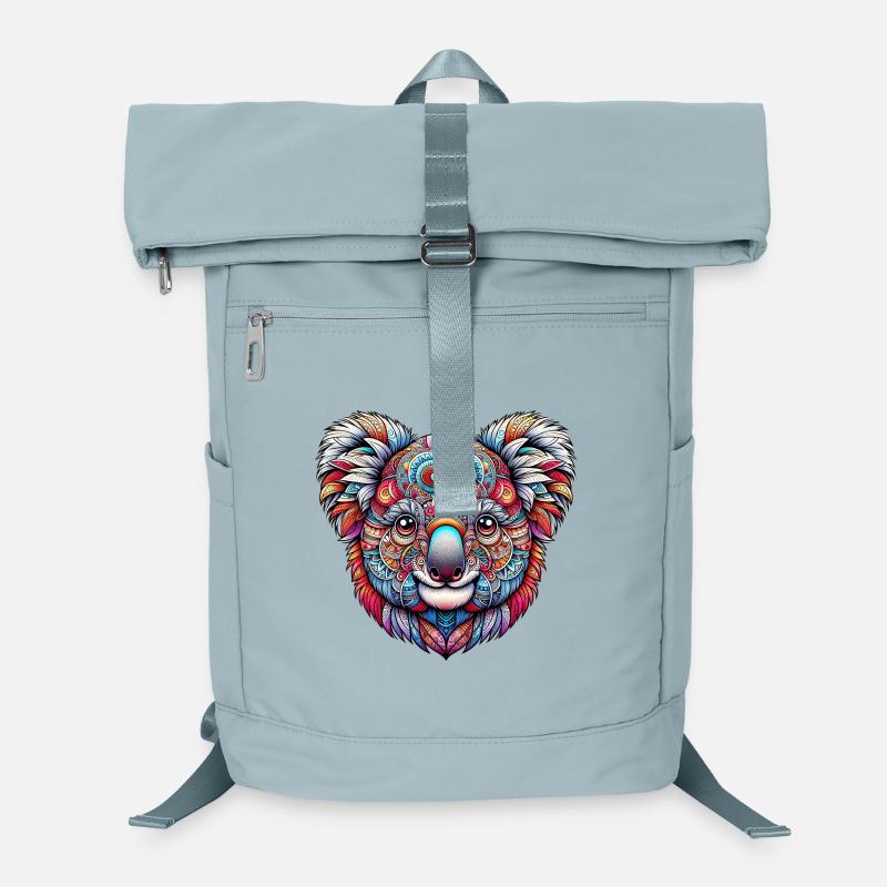 Koala decorated with Mandalas Laptop Backpack