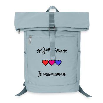 MAMAN - Sac à dos ordinateur - bleu glacier - Devant