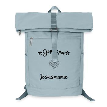 OMA. MUTTERTAG. ALLES GUTE ZUM OMA-TAG - Laptop-Rucksack  - Eisblau - Vorne