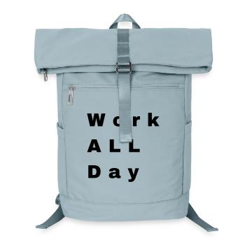 Work all day - Laptop-Rucksack  - Eisblau - Vorne