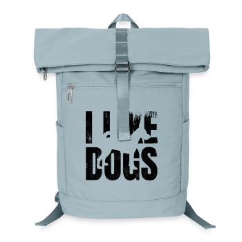 I like dogs - Laptop Backpack - ice blue - Front