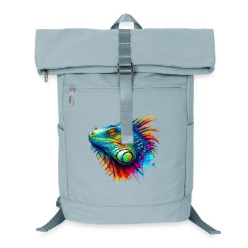 Leguan - Laptop-Rucksack  - Eisblau - Vorne