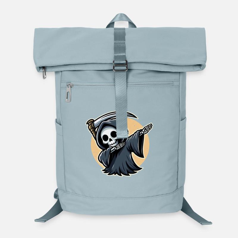 Dabbing Grim Reaper Motif effrayant Sac à dos ordinateur