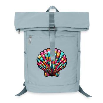 Shell - Laptop Backpack - ice blue - Front
