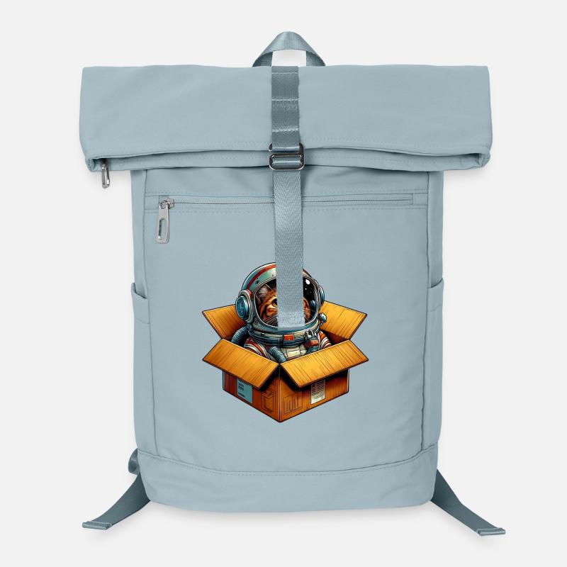 Astronaut Katze Laptop-Rucksack 