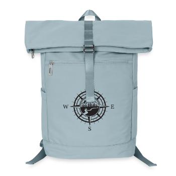 Mountains - Adventure Awaits - Laptop Backpack - ice blue - Front
