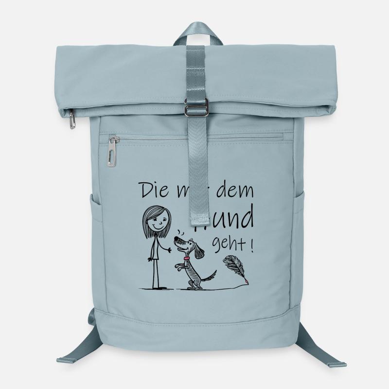 Qui va avec le chien ! Sac à dos ordinateur