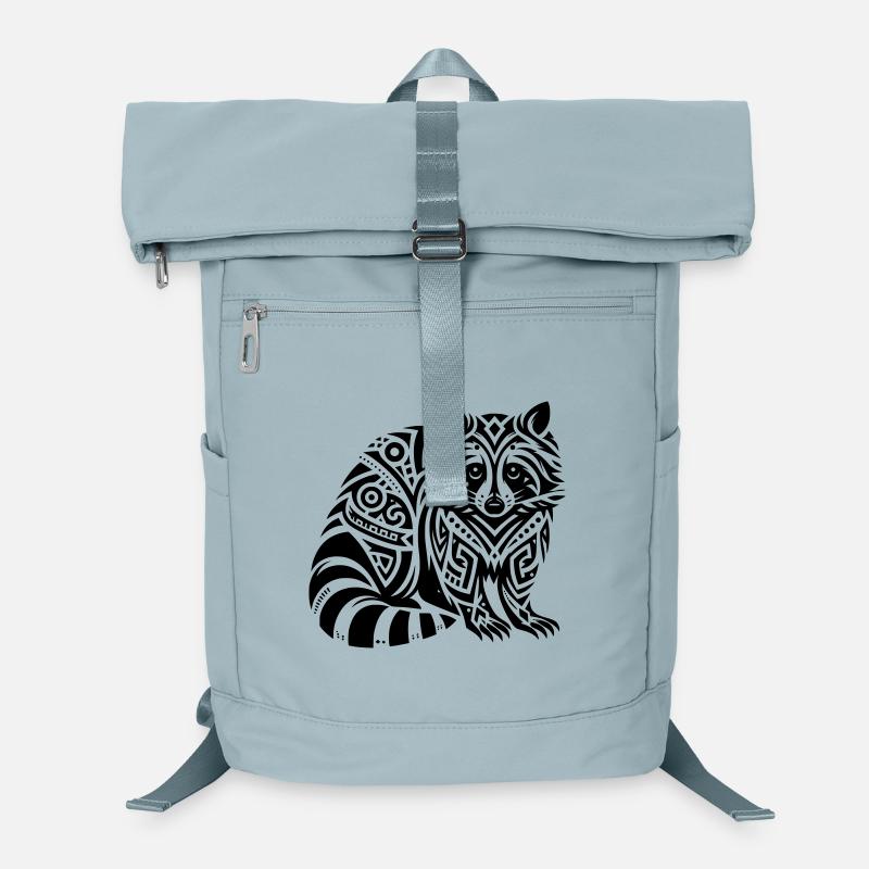 Raton laveur tribal Sac à dos ordinateur