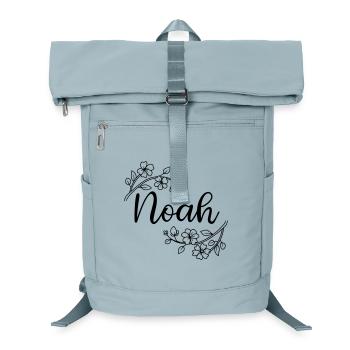 Noah | Name of Name | Vectorgraphic ! - Laptop Backpack - ice blue - Front