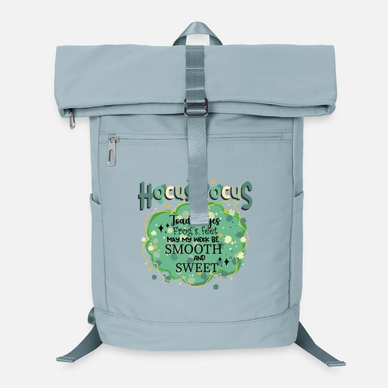 Hocus Pocus/Toad´s Eyes.... spell for halloween Laptop Backpack