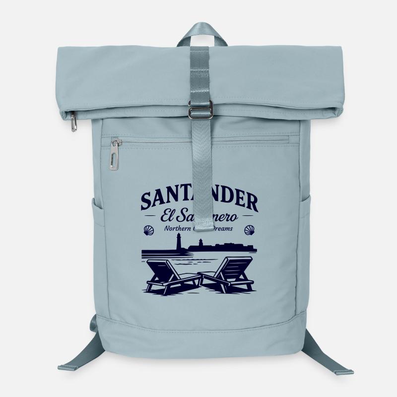 Santander El Sardinero Beach -Northern Coast Dream Laptop Backpack
