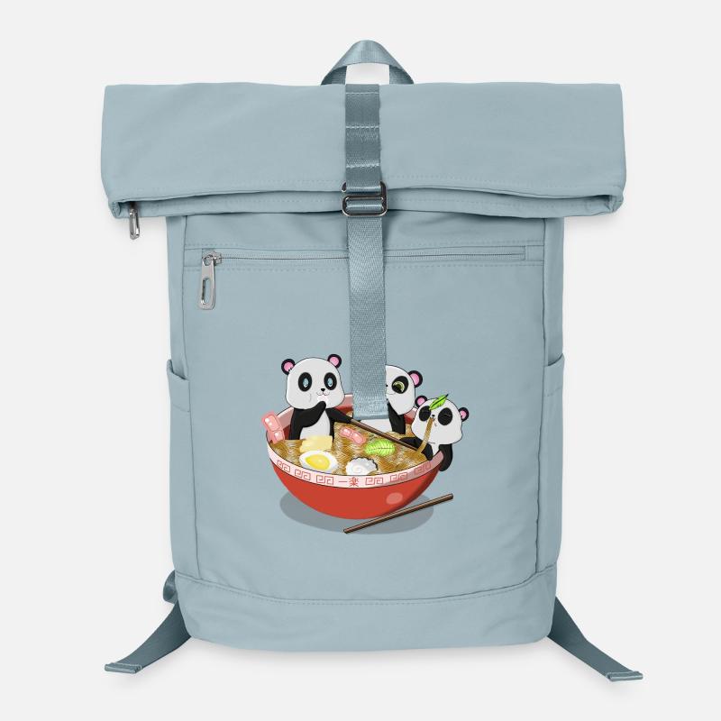 Ramen nouilles panda Sac à dos ordinateur