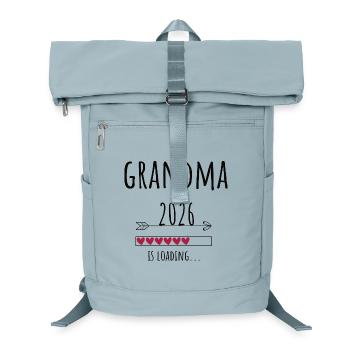 Futur grand-mère 2026 Cadeau Grossesse - Sac à dos ordinateur - bleu glacier - Devant