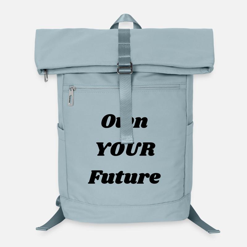 Own Your Future – Inspirational Quote Design Laptop Backpack