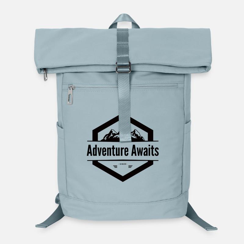 L’aventure vous attend – Chemise de voyage Sac à dos ordinateur