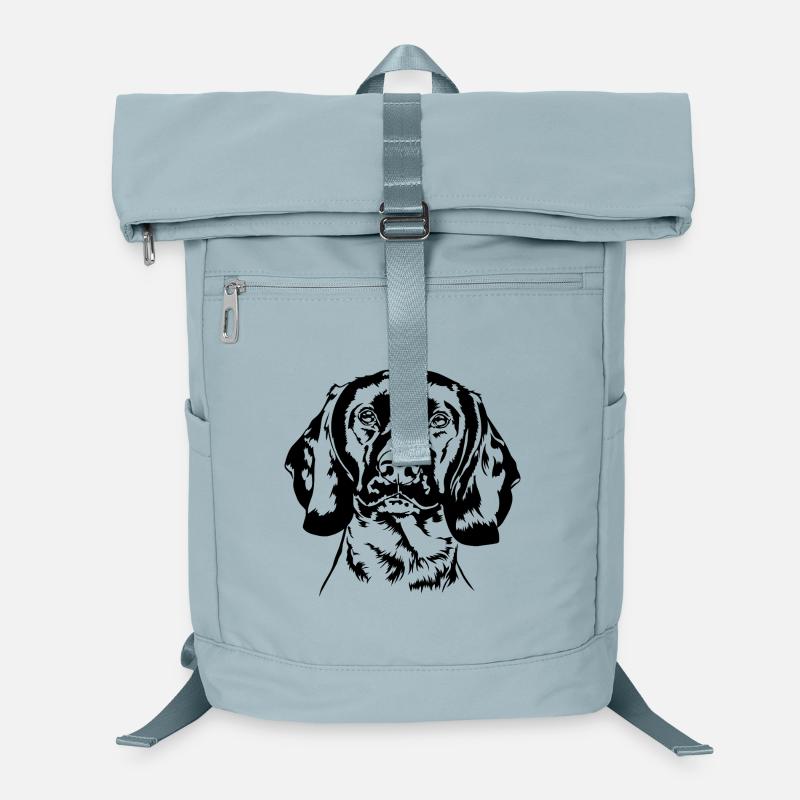 Bavarian Mountain Hound Portrait Wilsigns Laptop Backpack