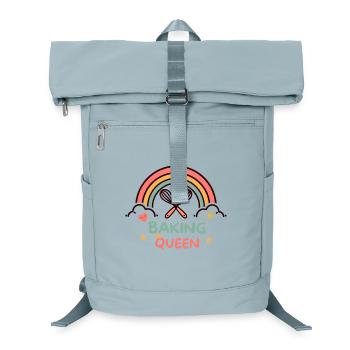Baking Queen Rainbow - Laptop Backpack - ice blue - Front