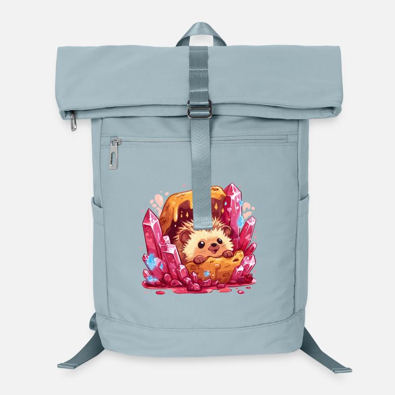Igel im Kristallhonig Nest Laptop-Rucksack 