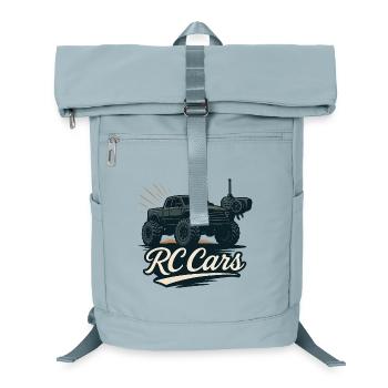 RC Cars Monstertruck Logo - Laptop-Rucksack  - Eisblau - Vorne