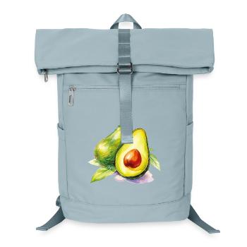 Avocado Aquarell Frische - Laptop-Rucksack  - Eisblau - Vorne