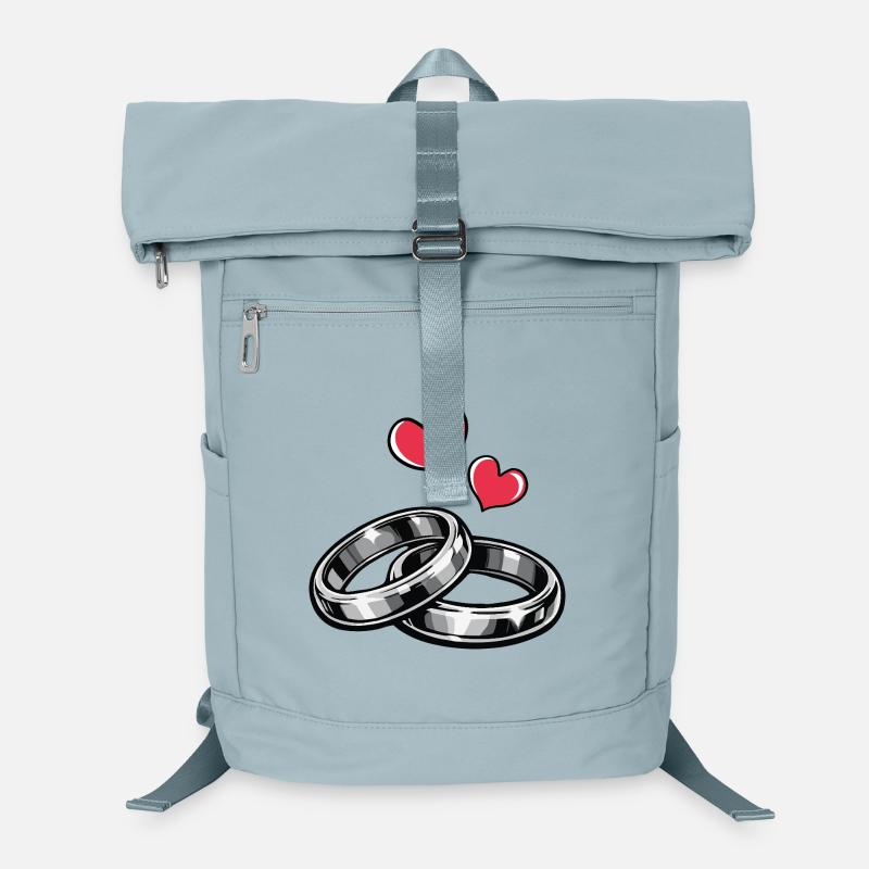 Wedding rings Laptop Backpack